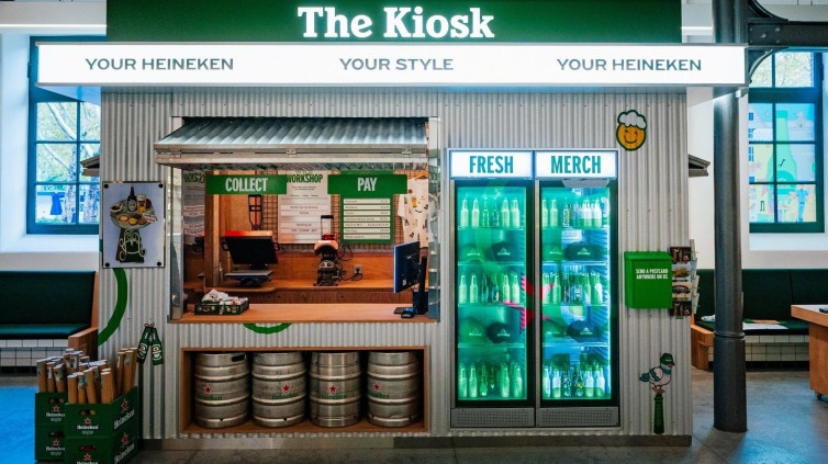 Heineken Experience wil met The Kiosk meer Amsterdammers trekken